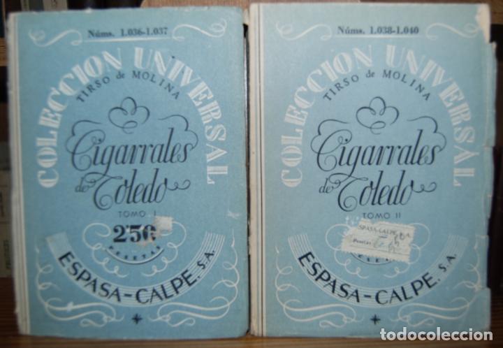 Libros: CIGARRALES DE TOLEDO. (Colecci&oacute;n Universal) - TIRSO DE MOLINA - Foto 1