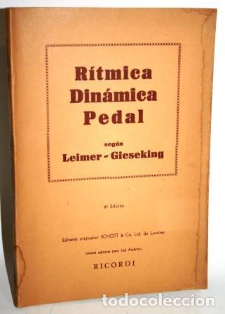 R&Iacute;TMICA DIN&Aacute;MICA PEDAL - LEIMER, Karl