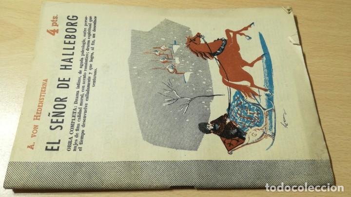 Libri di seconda mano: EL SE&Ntilde;OR DE HALLEBORG - A VON HEDENSTJERNA	 / 	REVISTA LITERARIA NOVELAS Y CUENTOS	 / 	J-501