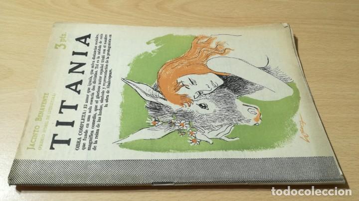 Libri di seconda mano: TITANIA - JACINTO BENAVENTE	 / 	REVISTA LITERARIA NOVELAS Y CUENTOS	 / 	J-501