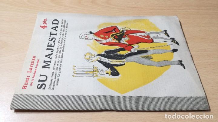 Libri di seconda mano: SU MAJESTAD - HENRI LAVEDAN	 / 	REVISTA LITERARIA NOVELAS Y CUENTOS	 / 	J-501