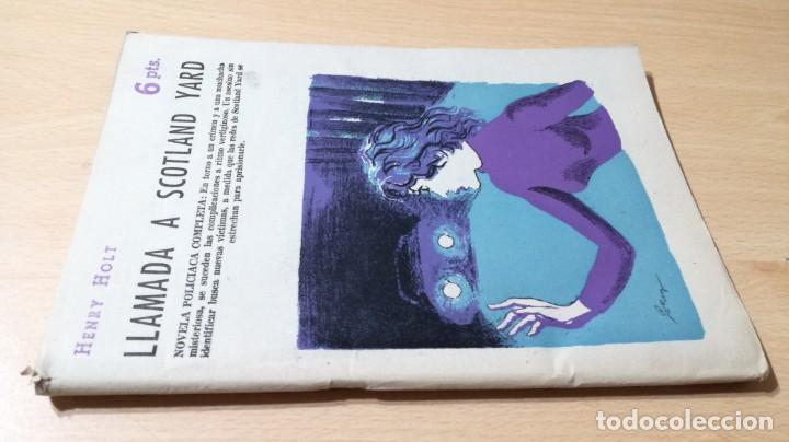Libri di seconda mano: LLAMADA A SCOTLAND YARD - HENRY HOLT 	 / 	REVISTA LITERARIA NOVELAS Y CUENTOS	 / 	J-501