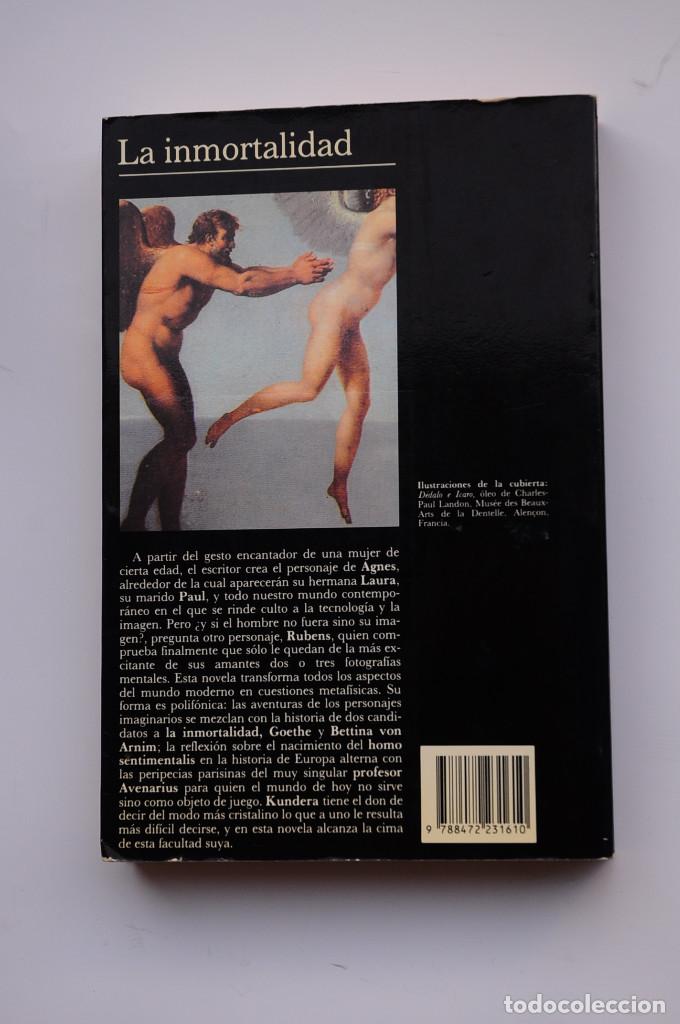 Libros: La inmortalidad - KUNDERA, Milan - Foto 4
