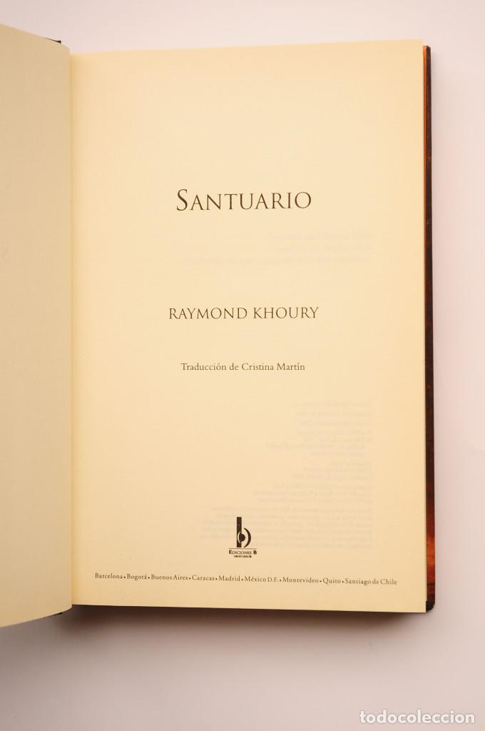 Libros: Santuario - KHOURY, Raymond - Foto 3