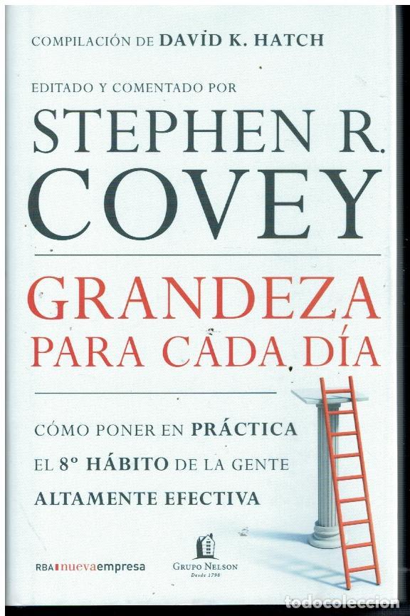 Libros: GRANDEZA PARA CADA D&Iacute;A. Compilaci&oacute;n de David K. Hatch, editada y comentada por... - Foto 1