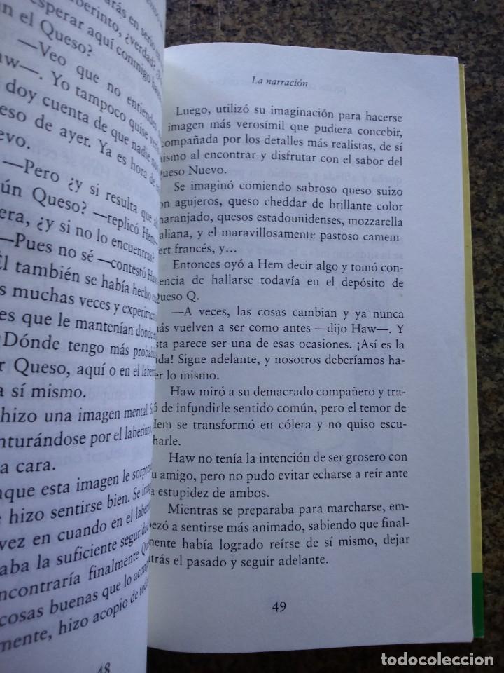 Libros: &iquest;QUIEN SE HA LLEVADO MI QUESO? -- SPENCER JOHNSON -- 2007 -- - Foto 2