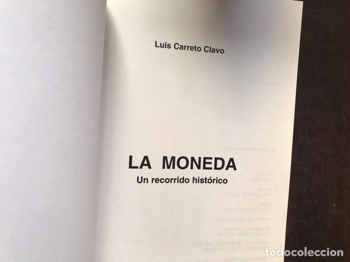 Libros: La moneda. Luis Carreto. Muy dif&iacute;cil - Foto 3
