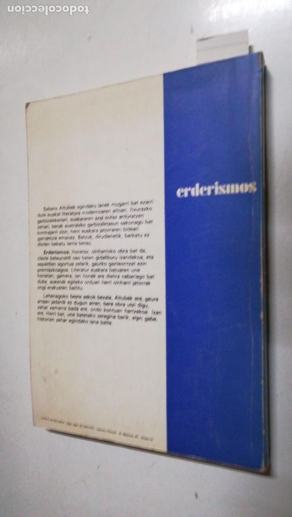 Libros: ERDERISMOS ALTUBE&acute;TAR SEBER  -  VILLASANTE, Luis - Foto 3