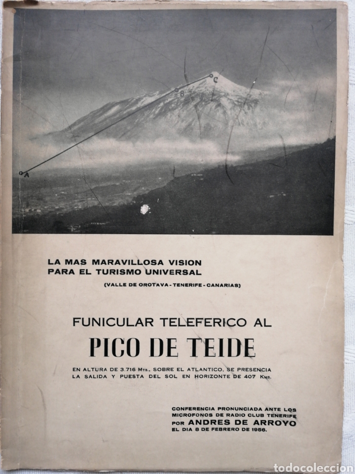 Libros: Funicular teleferico al Pico del Teide - Arroyo, Andres - Foto 1