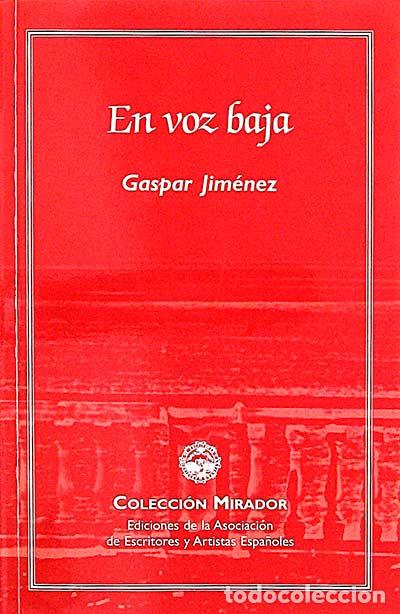 Libros: En voz baja - Gaspar Jim&eacute;nez - Foto 1