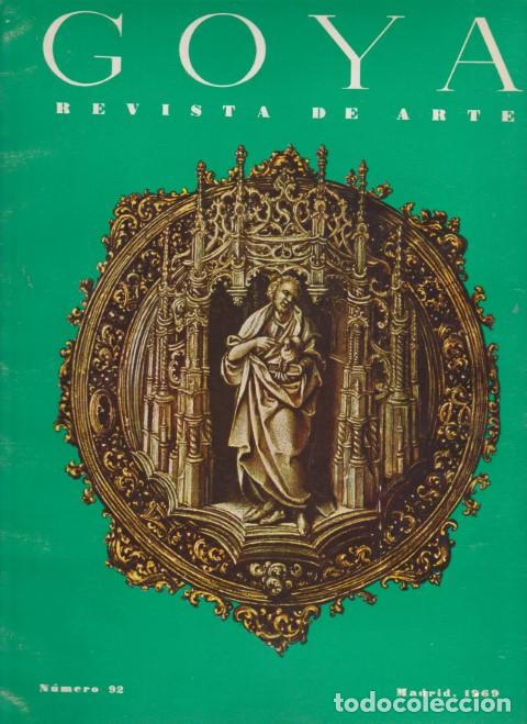 Libros: GOYA. REVISTA DE ARTE. N&ordm;92 - Foto 1