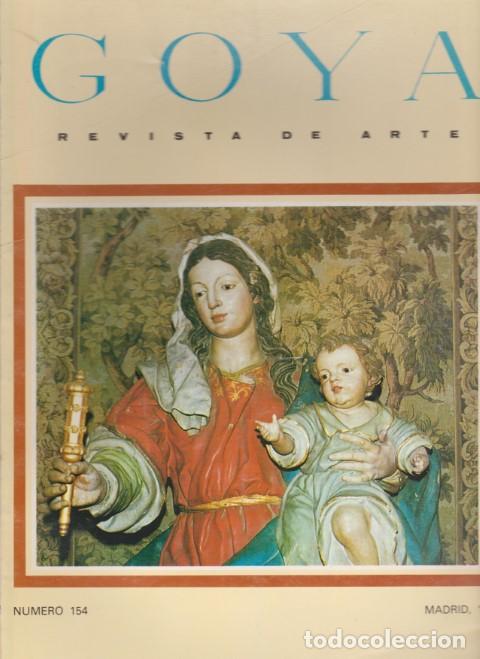 Libros: GOYA. REVISTA DE ARTE. N&ordm;154 - Foto 1