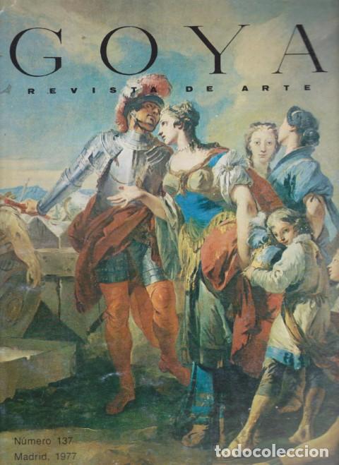 Libros: GOYA. REVISTA DE ARTE. N&ordm;137 - Foto 1