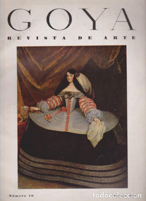Libros: GOYA. REVISTA DE ARTE. N&ordm;19 - Foto 1