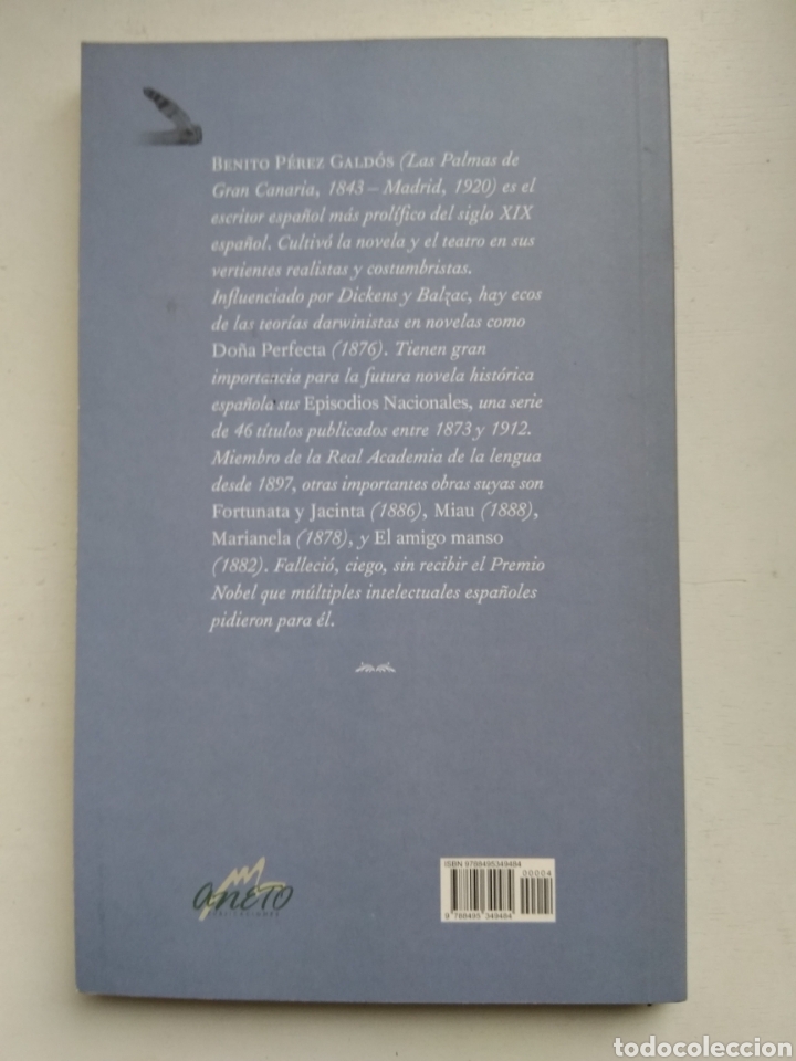 Libros: DO&Ntilde;A PERFECTA/BENITO P&Eacute;REZ GALD&Oacute;S - Foto 2