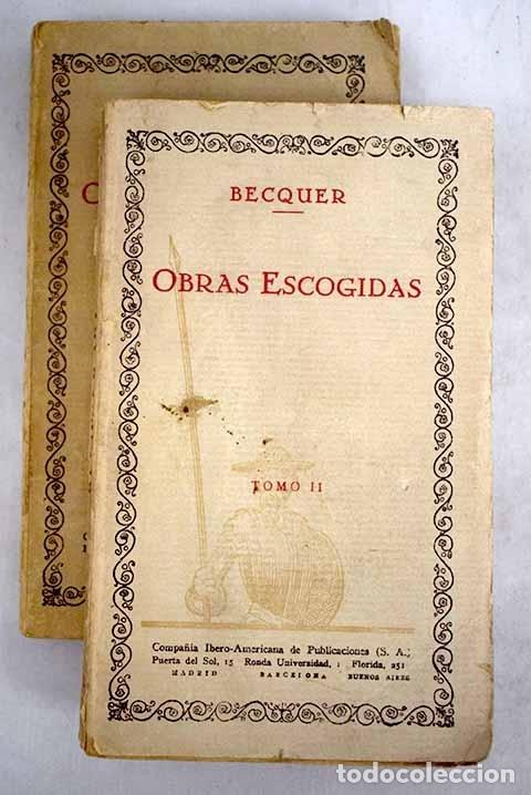 Libros: Obras escogidas.- B&eacute;cquer, Gustavo Adolfo - Foto 1
