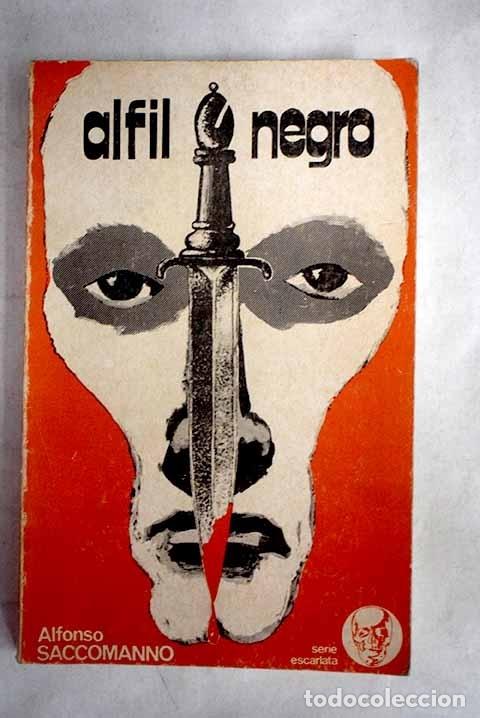 Libros: Alfil negro.- Saccomanno, Alfonso - Foto 1