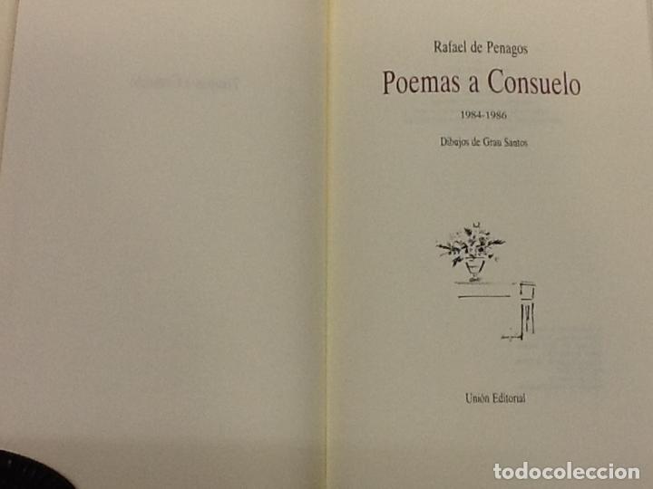 Libros: POEMAS A CONSUELO PENAGOS RAFAEL DE 1986 - Foto 19
