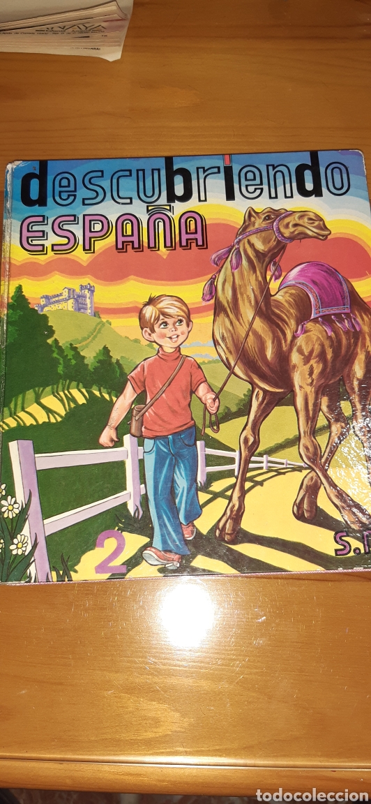 Libros: Antiguo libro DESCUBRIENDO ESPA&Ntilde;A - Foto 1
