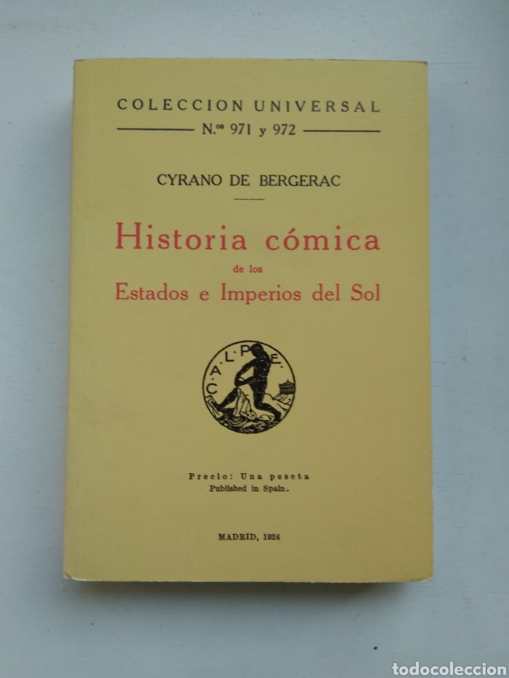 Libros: HISTORIA C&Oacute;MICA DE LOS ESTADOS E IMPERIOS DEL SOL/CYRANO DE BERGERAC - Foto 1