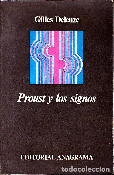 Libros: PROUST Y LOS SIGNOS. - DELEUZE, Gilles. - Foto 1