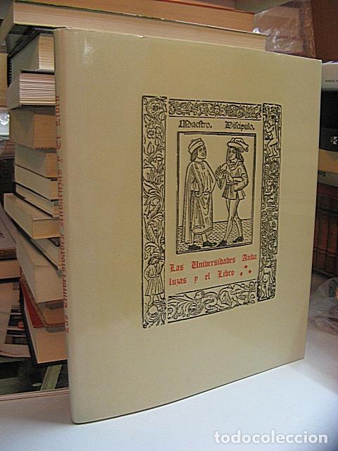 Libros: LAS UNIVERSIDADES ANDALUZAS Y EL LIBRO. - Foto 1