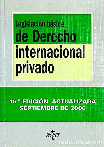 Libros: Legislaci&oacute;n de Derecho internacional privado - VVAA - Foto 1