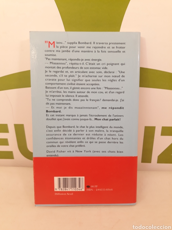 Libros: Conversations avec mon chat. David Fisher. - Foto 2