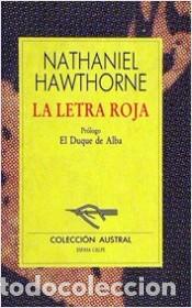 Libros: La letra roja - HAWTHORNE, NATHANIEL - Foto 1