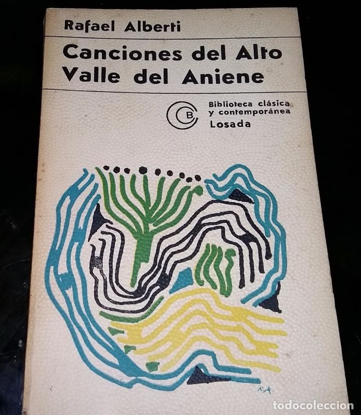 Libros: Canciones del alto valle de Aniene - ALBERTI, RAFAEL - Foto 1