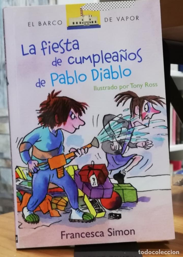 Libros: La fiesta de cumplea&ntilde;os de Pablo Diablo - SIMON, FRANCESCA - Foto 1