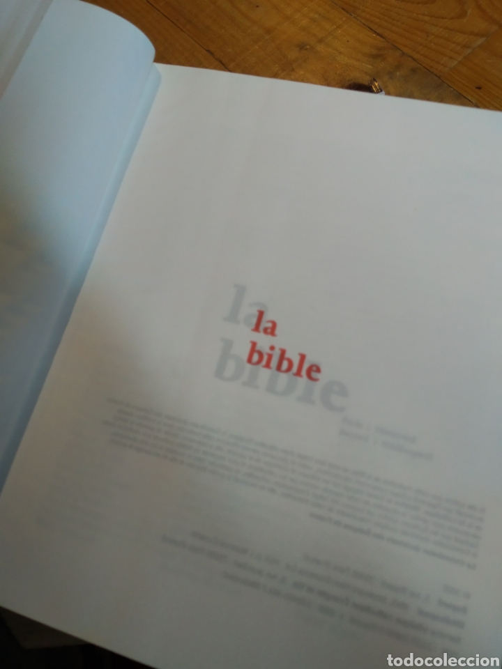 Libros: LA BIBLE. NOUVELLE TRADUCTION #3515 - Foto 2