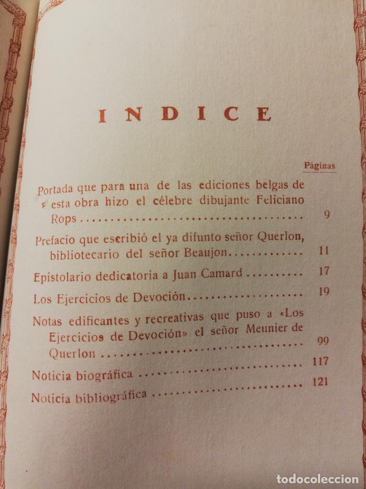 Libros: H&Uacute;MEDOS EJERCICIOS DE DEVOCI&Oacute;N (ABATE DE VOISENON) - Foto 3