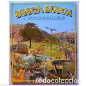 Libros: BUSCA BUSCA ANIMALES EN EL SAFARI - An&oacute;nimo - Foto 1