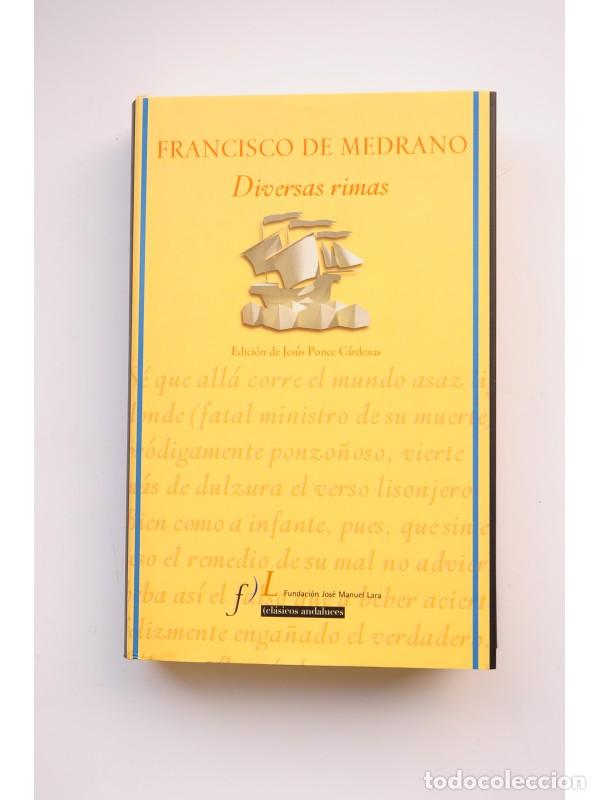 Libros: Diversas rimas - MEDRANO, Francisco de - Foto 1