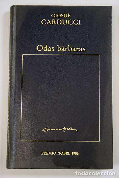 Libros: ODAS BARBARAS - GIOSUE CARDUCCI - Foto 1