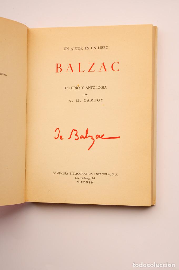 Libros: Balzac - CAMPOY, A. Manuel - Foto 2