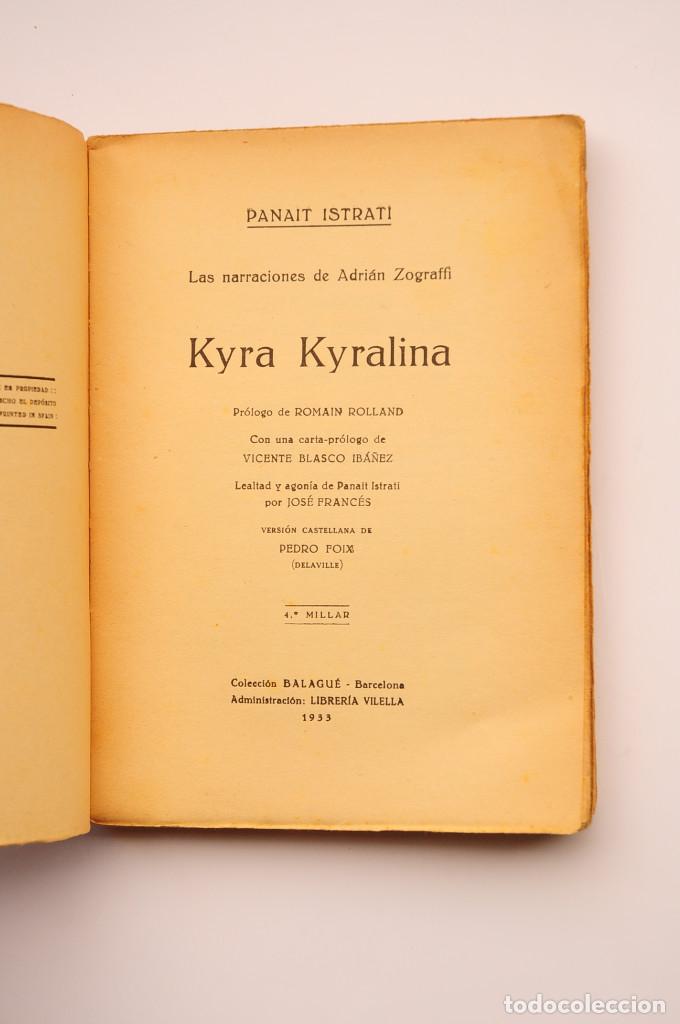 Libros: Kyra Kyralina - ISTRATI, Panait - Foto 2