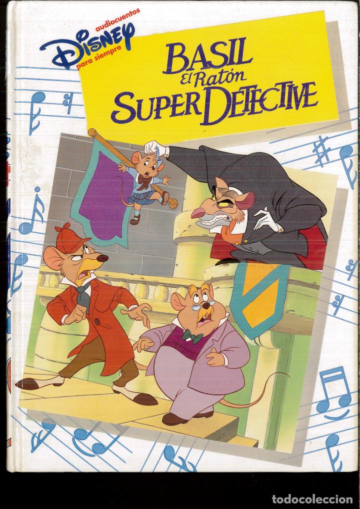 Libros: BASIL EL RATON SUPER DETECTIVE - DISNEY - Foto 1