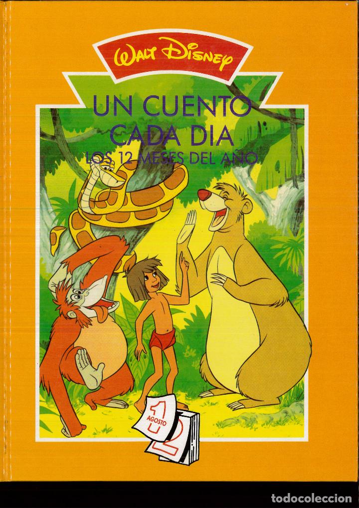 Libros: Un cuento cada d&iacute;a. Agosto. - WALT DISNEY - Foto 1