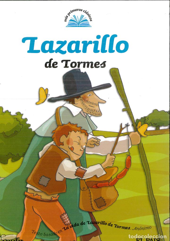 Libros: Mis primeros clasicos num.06: Lazarillo de Tormes - Anonimo - Foto 1