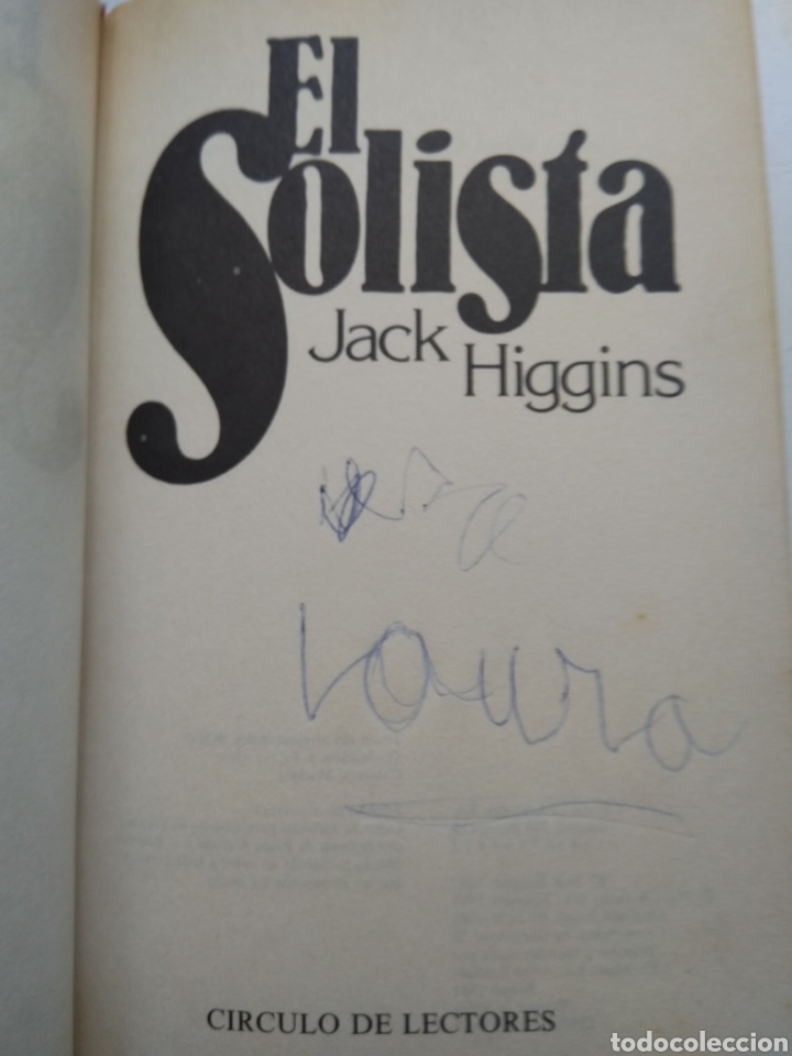 Libros: EL SOLISTA/JACK HIGGINS - Foto 2