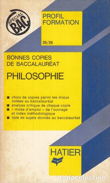 Libros: BONNES COPIES DE BAC - DECOTE, GEORGES (DIRIG&Eacute;E PAR) - Foto 1