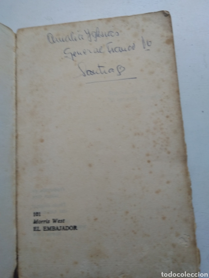 Libros: EL EMBAJADOR/MORRIS WEST - Foto 2