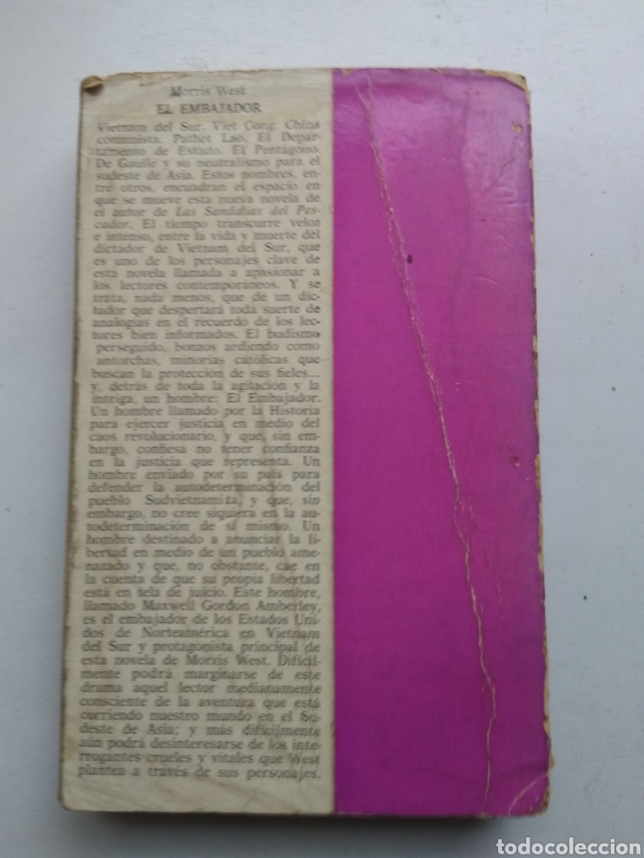 Libros: EL EMBAJADOR/MORRIS WEST - Foto 4