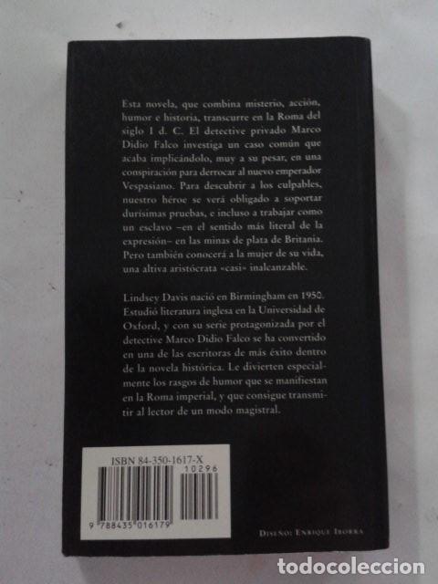 Libros: LA PLATA DE BRITANIA. LINDSEY DAVIS - Foto 2