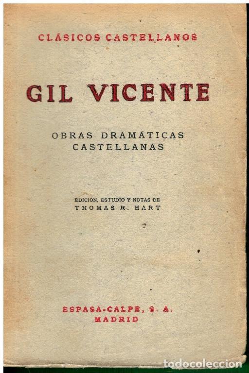 Libros: OBRAS DRAM&Aacute;TICAS CASTELLANAS. Edicic&oacute;n, estudio y notas de Thomas R. Hart. - Foto 1