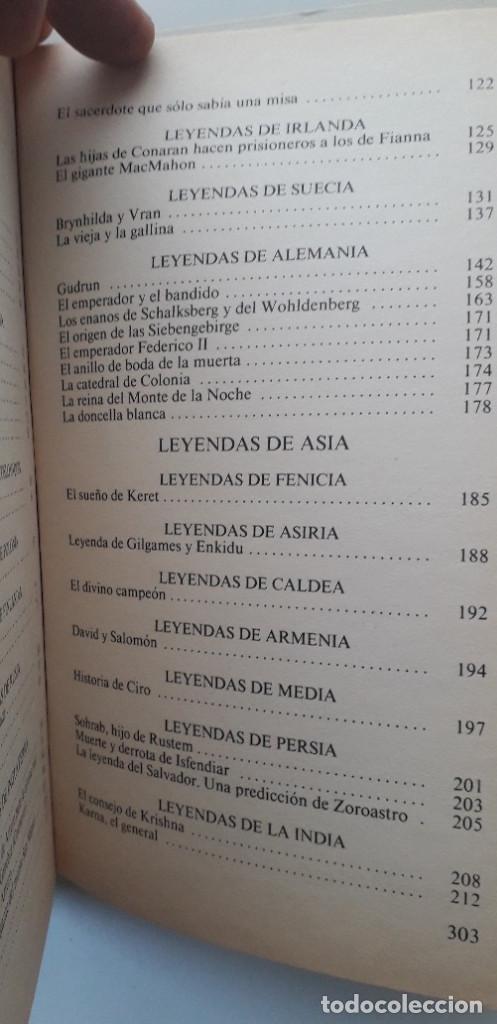 Libros: ANTOLOGIA DE LEYENDAS UNIVERSALES - VV.AA. - Foto 5