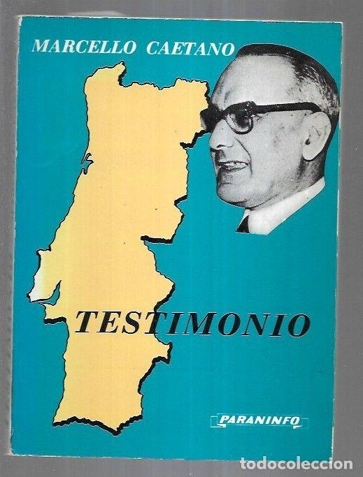 Libros: TESTIMONIO - CAETANO, MARCELLO - Foto 10