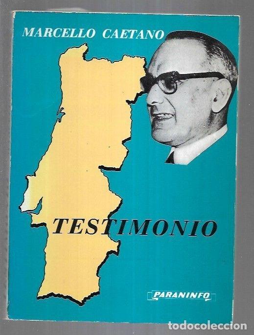Libros: TESTIMONIO - CAETANO, MARCELLO - Foto 9